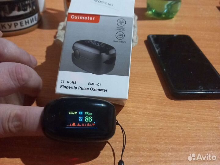 Охсиметр-определения,кислорода крови,навороченый