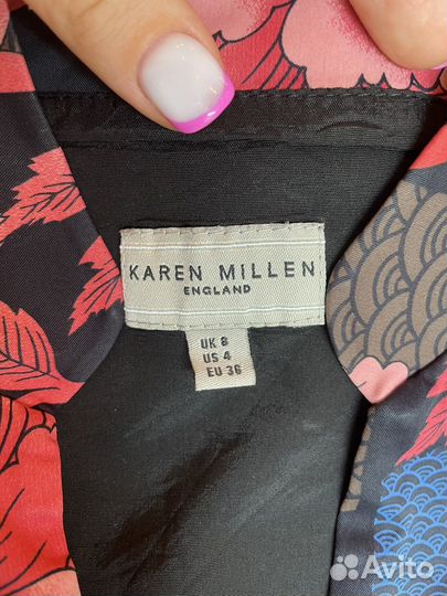 Karen millen блузка 42 44 XS S
