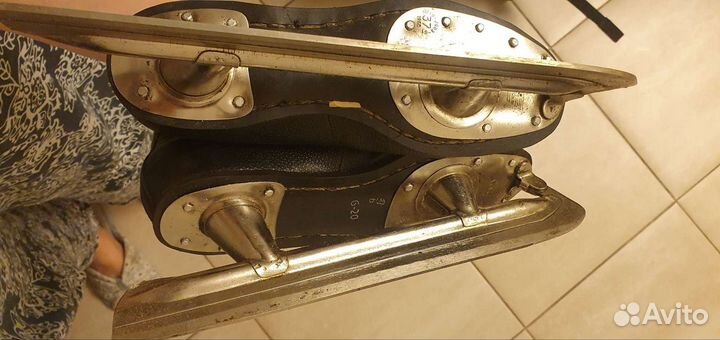 Коньки беговые СССР гаги 1958 г