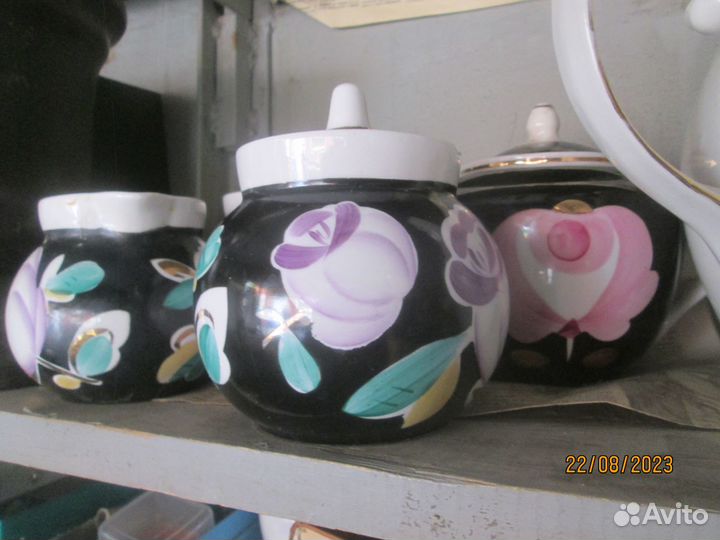 Наборы фарфоровых чайников