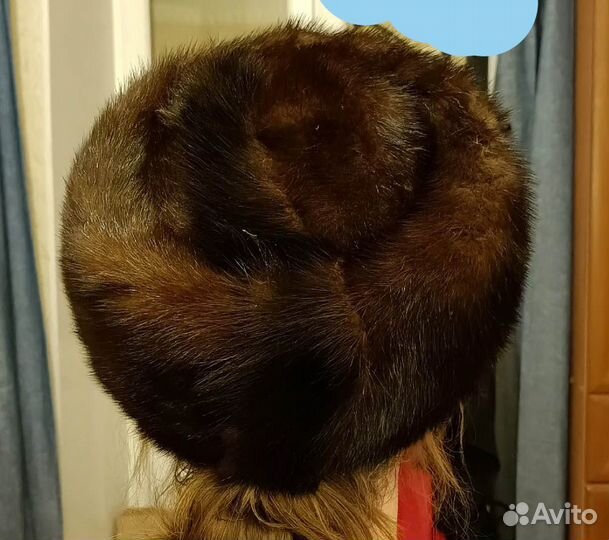 Шапка норковая женская бу