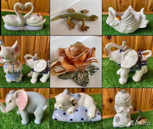 Статуэтки фарфоровые Новые