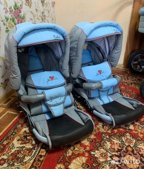 Коляска для двойни или погодок