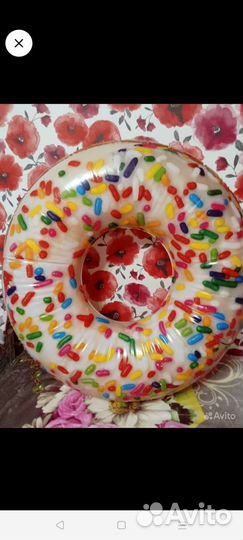 Надувной пончик