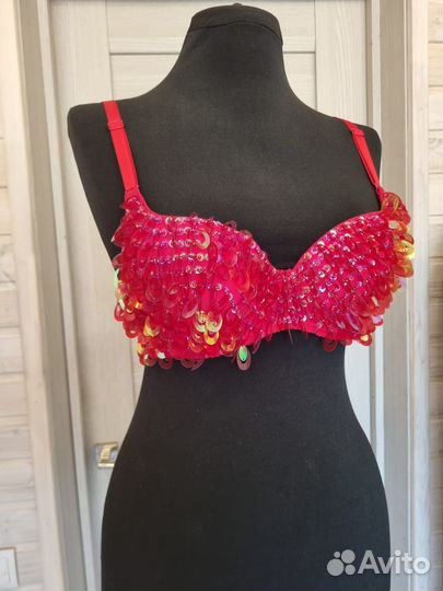 Бюстгальтер, лиф, лифчик для восточных танцев, топ