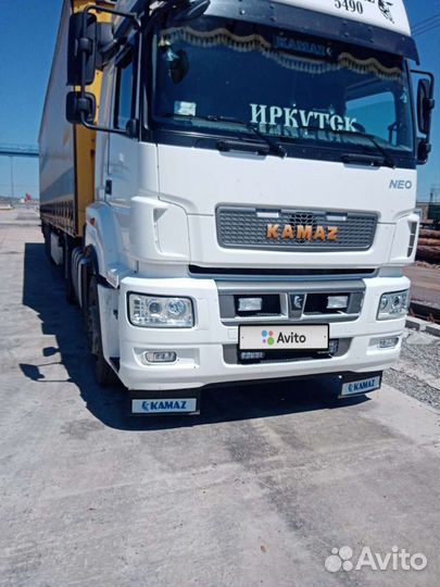 КамАЗ 5490-023-87(S5) NEO с полуприцепом, 2018