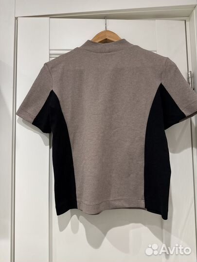 Бежевая футболка Зара 44