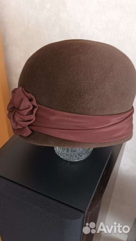 Шляпа фетровая женская