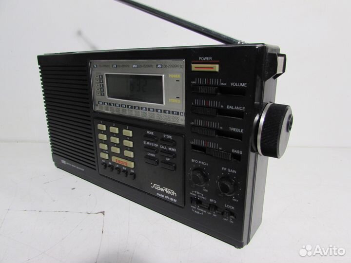 Supertech SR-16HN Всеволновый радиоприемник 1988г