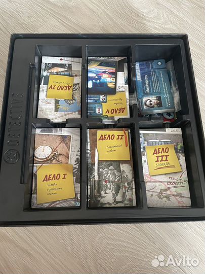 Детективные настольные игры