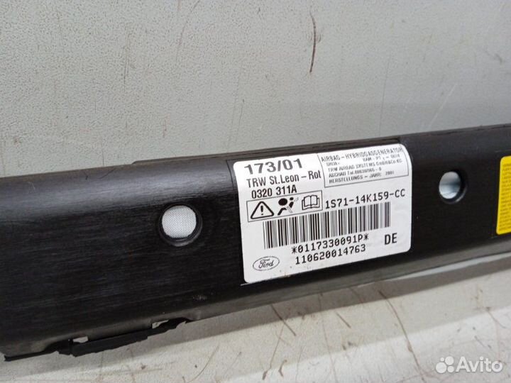 Подушка безопасности шторка левая Ford Mondeo 3