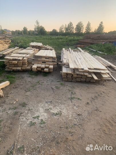 Доска обрезная сухая