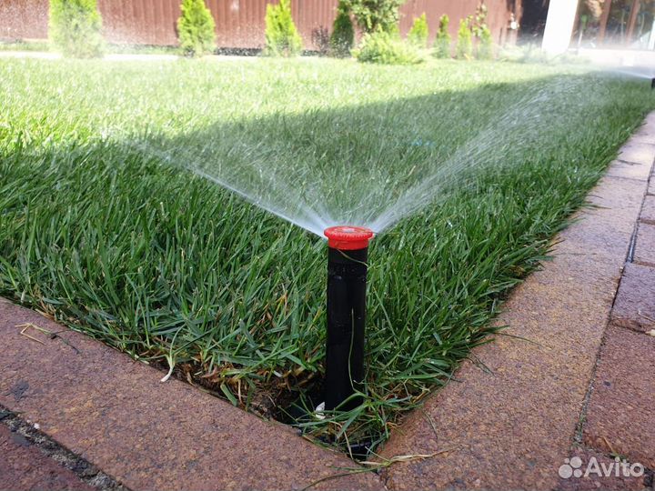 Автополив, Автоматический полив газона