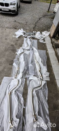 Выхлопная труба нержавейка BMW m3 F80 m4 F82