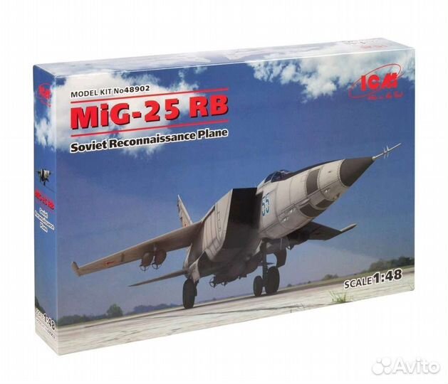 Сборная модель самолета 1/48 миг - 25 RB
