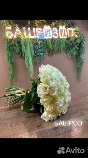 Букет из 51 розы башроз