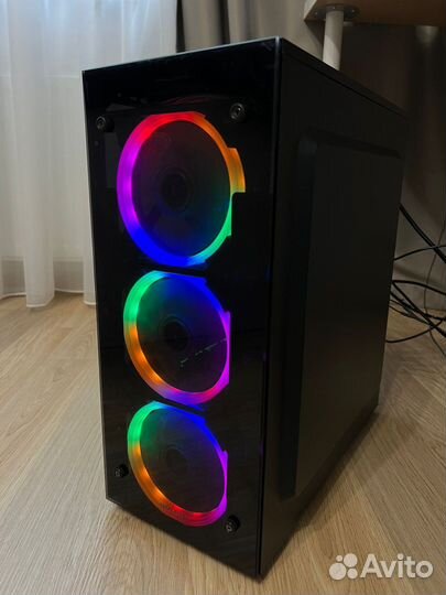 Продам игровой компьютер ryzen 5, gtx 1080