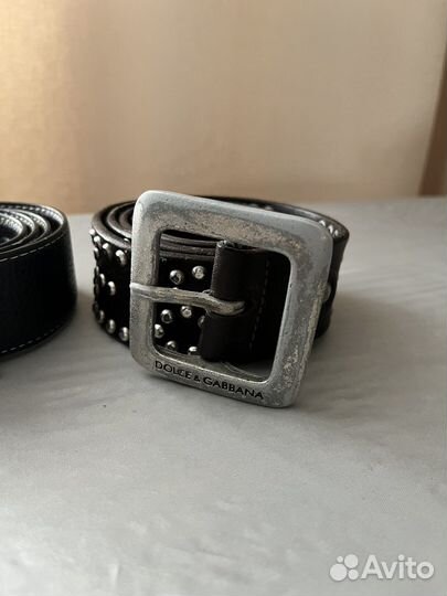 Мужской кожаный ремень