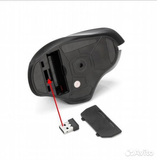 Мышка беспроводная с игровым дизайном A875