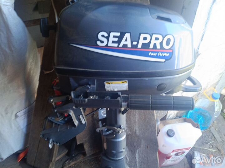 Продам лодочный мотор sea-pro 6 сил четыре такта