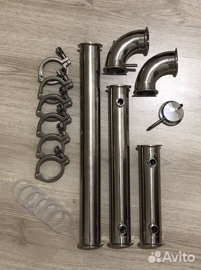 Ректификационная бражная колонна 2 дюйма