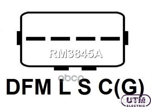 Регулятор напряжения генератора RM3845A Utm