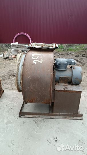 Вентилятор улитка 0,75 kW 380V