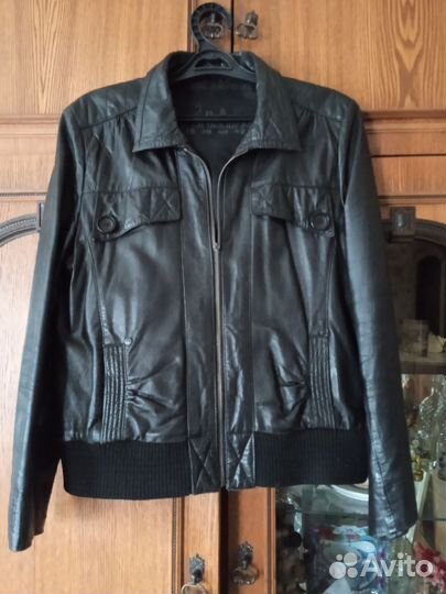 Куртка кожаная женская