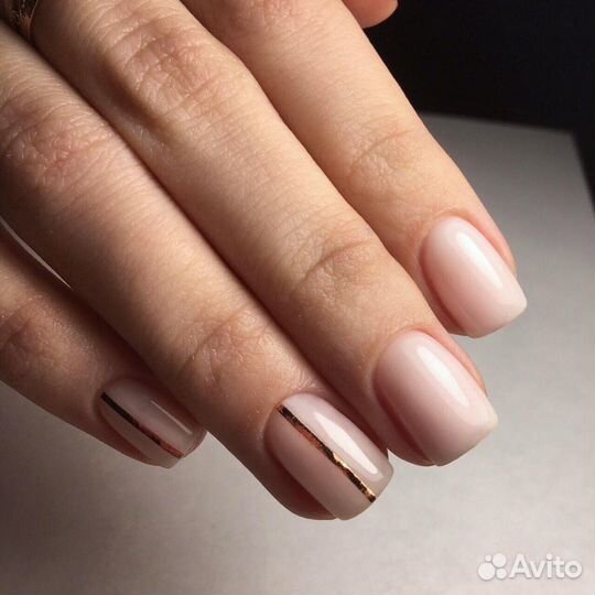 Маникюр, покрытие Гель лаком,ногти