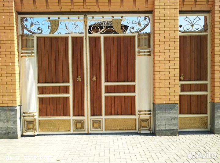 Кованые ворота