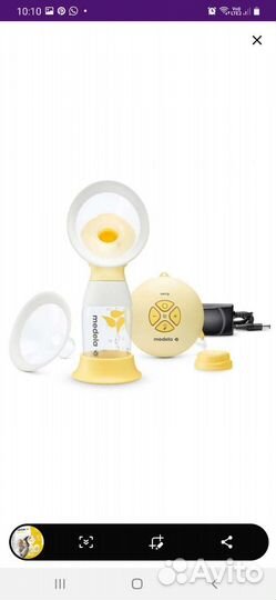 Молокоотсос medela swing flex электрический