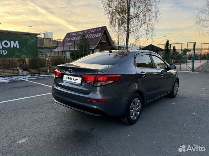 Kia Rio 1.6 МТ, 2017, 130 000 км