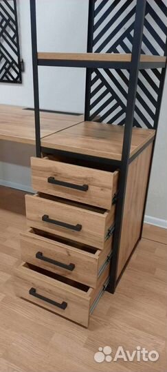 Стол, тумбы, стеллажи Лофт