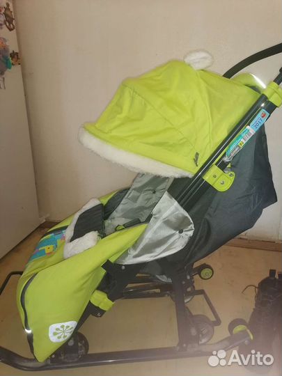 Санки коляска ника