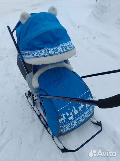 Санки коляска детские