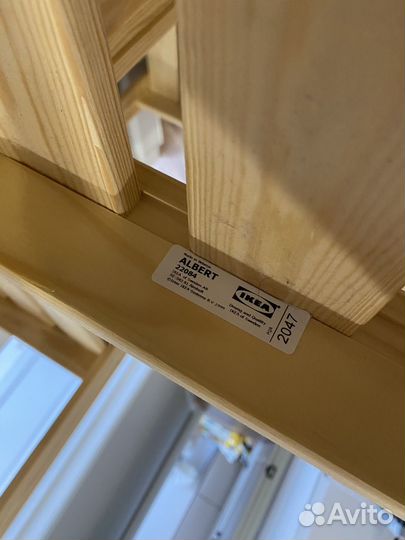 Стеллаж IKEA деревянный