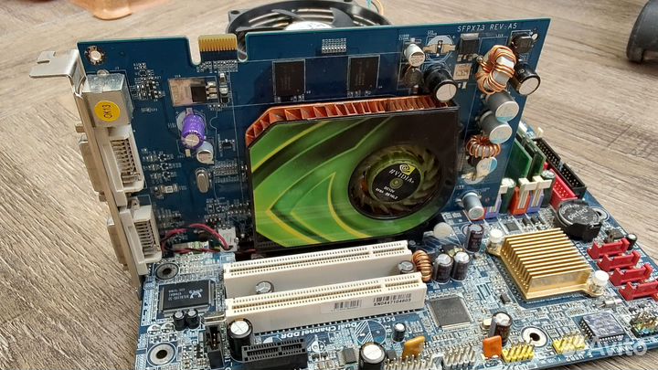 Материнская плата с процессором комплект