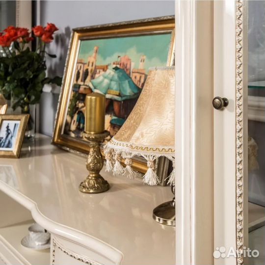 Гостиная Джоконда крем глянец