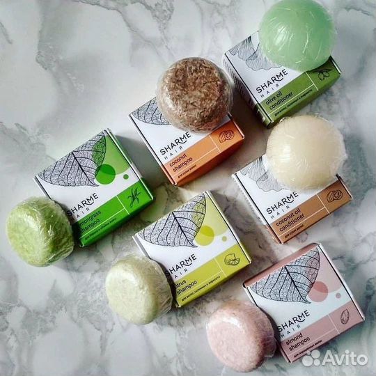 Твёрдый натуральный шампунь от Greenway