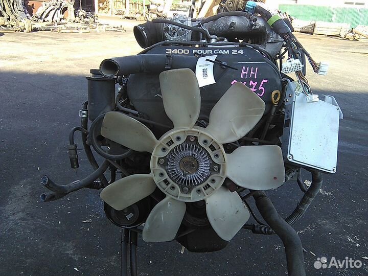 Swap Двигатель 5vz на toyota land cruiser prado VZ