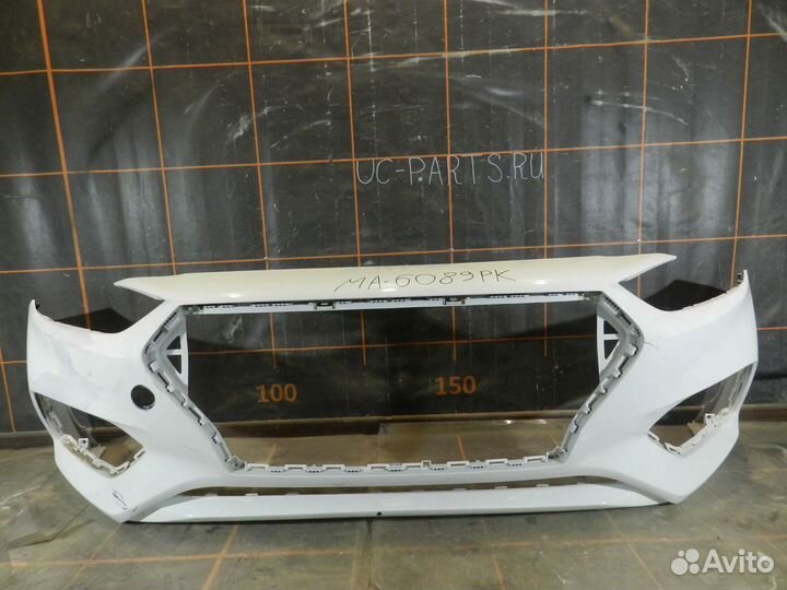 Бампер передний - Hyundai Solaris 2 (2017-20гг)