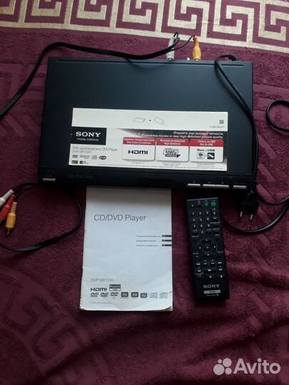 Dvd плеер sony DVP-SR750H