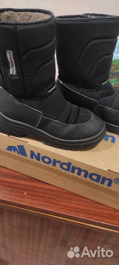 Сапоги зимние детские nordman 38