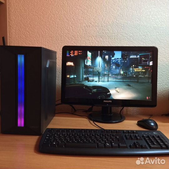 Игровой компьютер (i5 3470/rx 470/SSD+HDD)