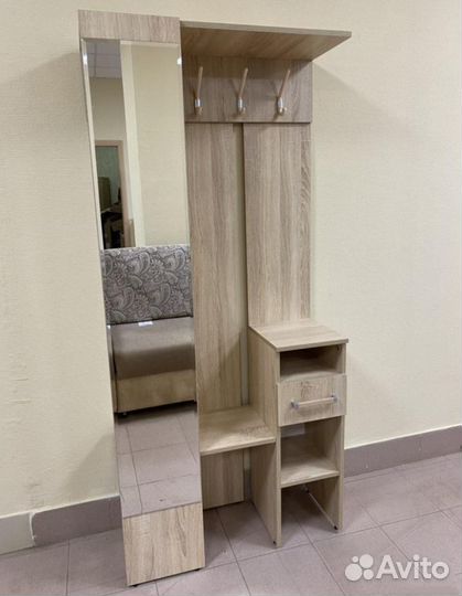 Прихожая Лига (850х1850х334) дуб сонома