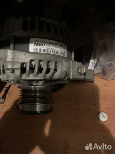 Генератор toyota corolla 170