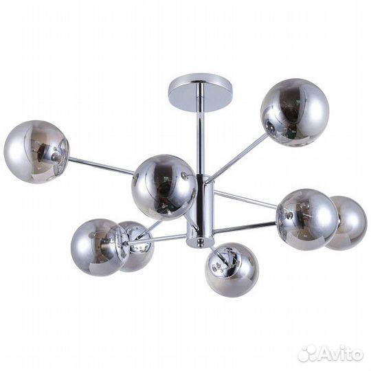 Люстра потолочная schaffner Napelo 8x40Вт E27 стек