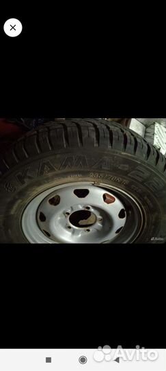 Колесо в сборе на УАЗ R16