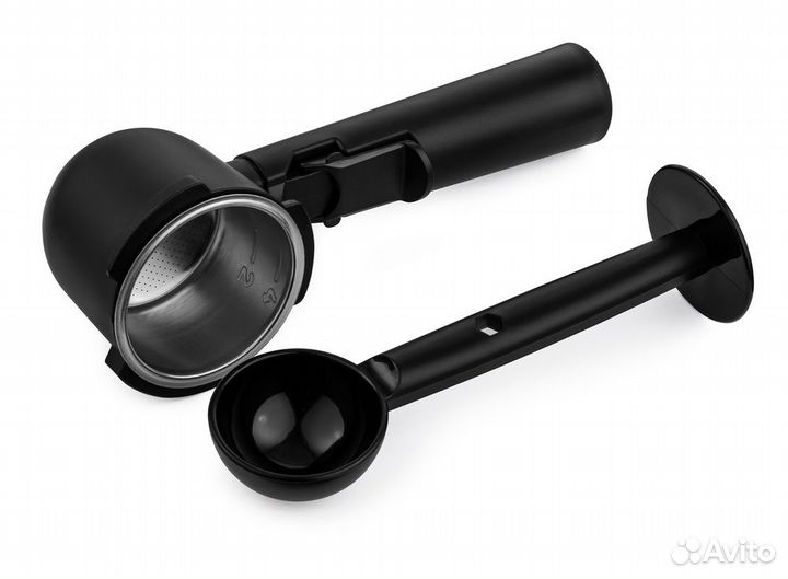 Кофемашина рожкового типа maunfeld MF-733BK