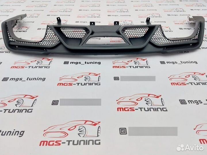 Диффузор GT500 Style для Ford Mustang 2х2 2017+